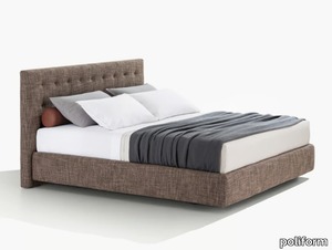 ARCA - Fabric storage bed _ Poliform