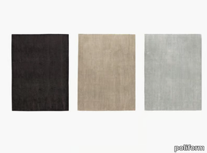 SHINDO - Solid-color rectangular handmade rug _ Poliform