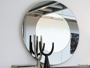 FOUR SEASON - Round wall-mounted mirror _ Porada