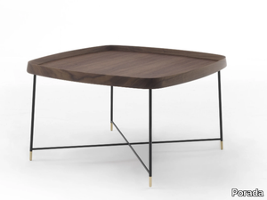 FRITZ 6 - Square solid wood coffee table _ Porada