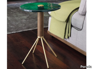 JELLY - Round glass coffee table _ Porada