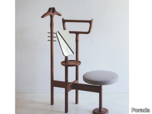 SAM - Walnut valet stand _ Porada