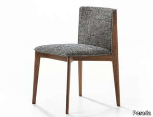 IONIS - Upholstered wooden chair _ Porada