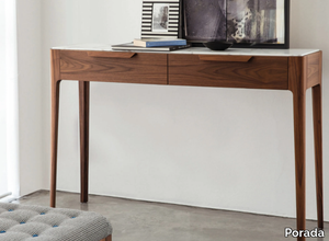 ZIGGY - Rectangular wooden console table _ Porada