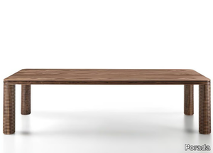 SANSIRO - Walnut dining table _ Porada