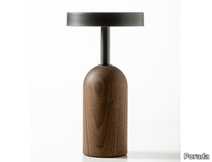 EKERO MOVE - LED walnut table lamp _ Porada