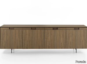 MATICS - Wooden sideboard with doors _ Porada