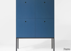 OFFSHORE - Ash highboard with doors _ Porro