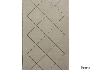 PLATONICO - Rectangular handmade wool rug _ Porro