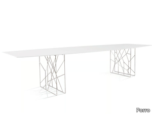 SYNAPSIS - Design steel table _ Porro