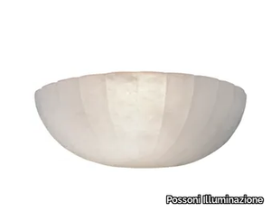 ACHILLE 2909/A1 - Alabaster wall light _ Possoni Illuminazione