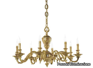 BRAD 1167/8 - French Gold chandelier _ Possoni Illuminazione
