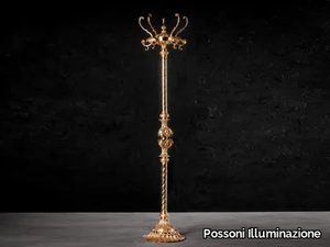 CAESAR - Brass coat stand _ Possoni Illuminazione