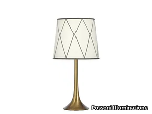 EPOQUE 555/LP - Brass table lamp _ Possoni Illuminazione