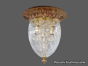 CAESAR - LED crystal ceiling light _ Possoni Illuminazione