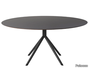 OTX 887/TGC - Round HPL garden table _ Potocco