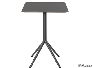 OTX 887/TSQ - Square drop-leaf HPL high table _ Potocco