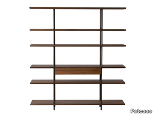 ARIAL 870/ML - Open freestanding wooden shelving unit _ Potocco