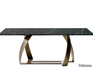 BON BON 770/TG-R - Rectangular marble table _ Potocco