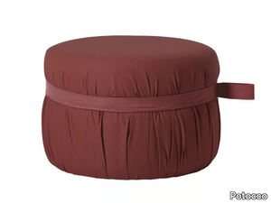 HERM 925/O60-OUT - Round fabric garden pouf _ Potocco