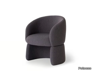 JADE 953/P - Fabric easy chair with armrests _ Potocco