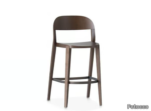 MINIMA 949/S - High ash stool with back _ Potocco