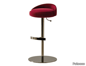 PLISSÉ 929/A-GAS - High fabric stool with gas lift _ Potocco