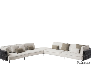 SOUL 960/D - Corner sectional fabric garden sofa _ Potocco