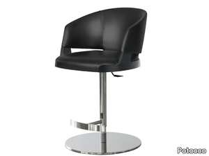 VELIS 942/APA-GAS - Swivel fabric stool with gas lift _ Potocco