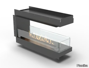 FORMA - Built-in bioethanol metal fireplace _ Planika