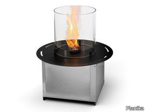 RONDO AUTOMATIC - Bioethanol steel fireplace _ Planika