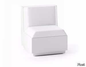 BIG CUT MODULE - Modular polyethylene garden armchair _ Plust