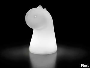 DRAGHETTO LIGHT - Polyethylene table lamp for children _ Plust