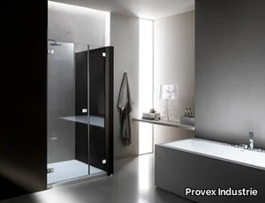 X-LINE XP - Niche tempered glass shower cabin _ Provex Industrie