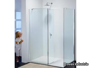 MODULA ME - Corner glass shower cabin _ Provex Industrie