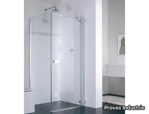 E-LITE ET+EW - Corner glass shower cabin _ Provex Industrie