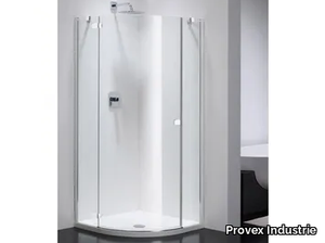 COMBI CS - Semicircular glass shower cabin _ Provex Industrie