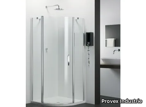 VARIO QS - Semicircular glass shower cabin _ Provex Industrie