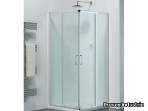 ARCO AE - Glass shower cabin with sliding door _ Provex Industrie