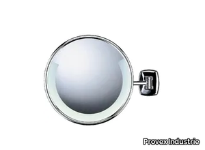 CLASSIC LIGHT - Wall-mounted shaving mirror with integrated lighting _ Provex Industrie