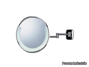 CLASSIC LIGHT - Wall-mounted shaving mirror with integrated lighting _ Provex Industrie