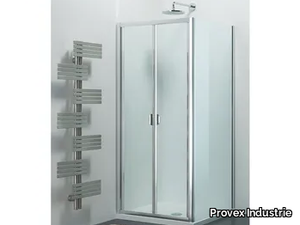 ARCO SF + WD - Glass shower cabin with folding door _ Provex Industrie