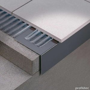 BORDERTEC BO "L" edging profile for terraces and balconies