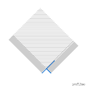 PLANO PS aluminium profile for gypsumboard