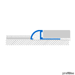 ROUNDTEC RD Transition trims for floors with different heights