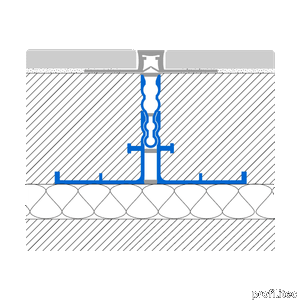 COFLEX CMB modular joint for mortar bed