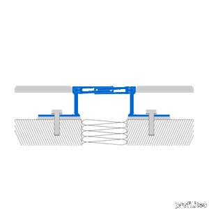 JOINTEC GAL aluminium sliding structural joints