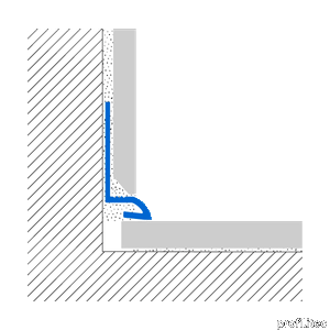 BT SKIRTING BOARD low thickness aluminium skirting profile