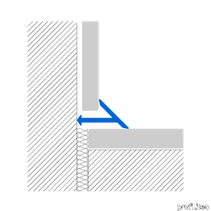 SANITEC SB 12 Cove trim