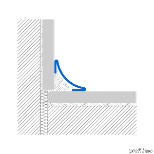 SANITEC SB15 Cove trim